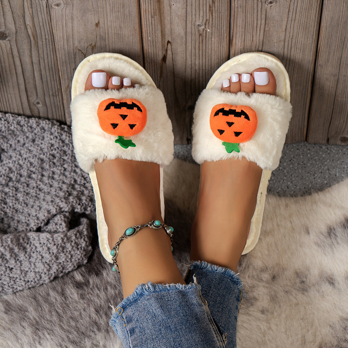 All Things Pumpkin Slippers