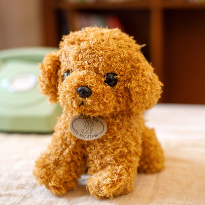 Woof Woof Doggo Plush – Cuddly Teddy Dog Toy